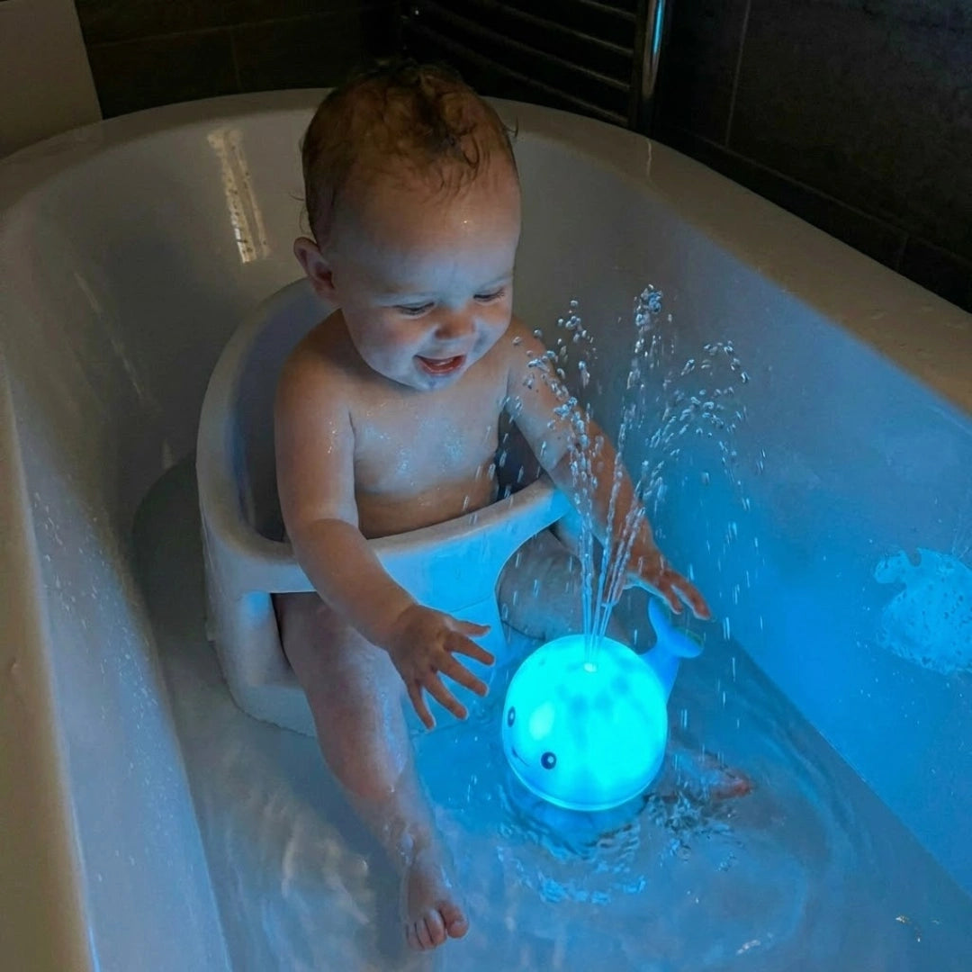 Light-Up Water-Activated Whale Bath Toy for Toddlers