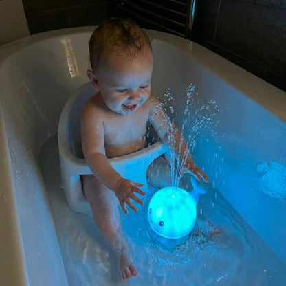 Light-Up Water-Activated Whale Bath Toy for Toddlers