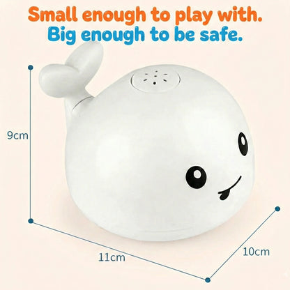 Light-Up Water-Activated Whale Bath Toy for Toddlers