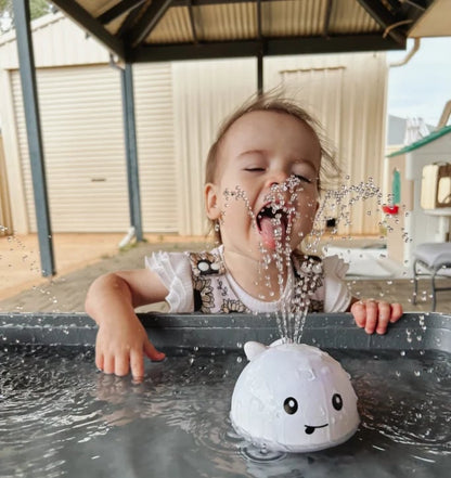 Light-Up Water-Activated Whale Bath Toy for Toddlers